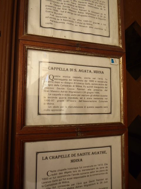 Church St. Agatha - Sant' Agatha-姆迪纳必去景点