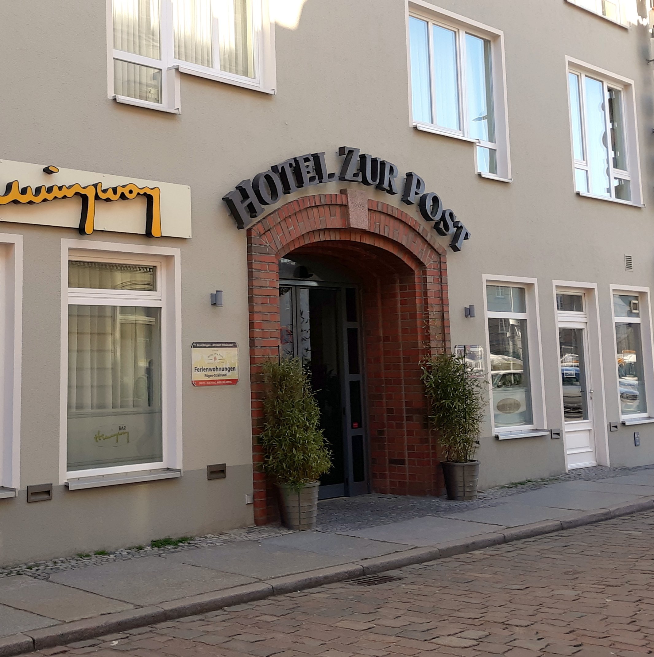 Hotel Zur Post Stralsund-浴室