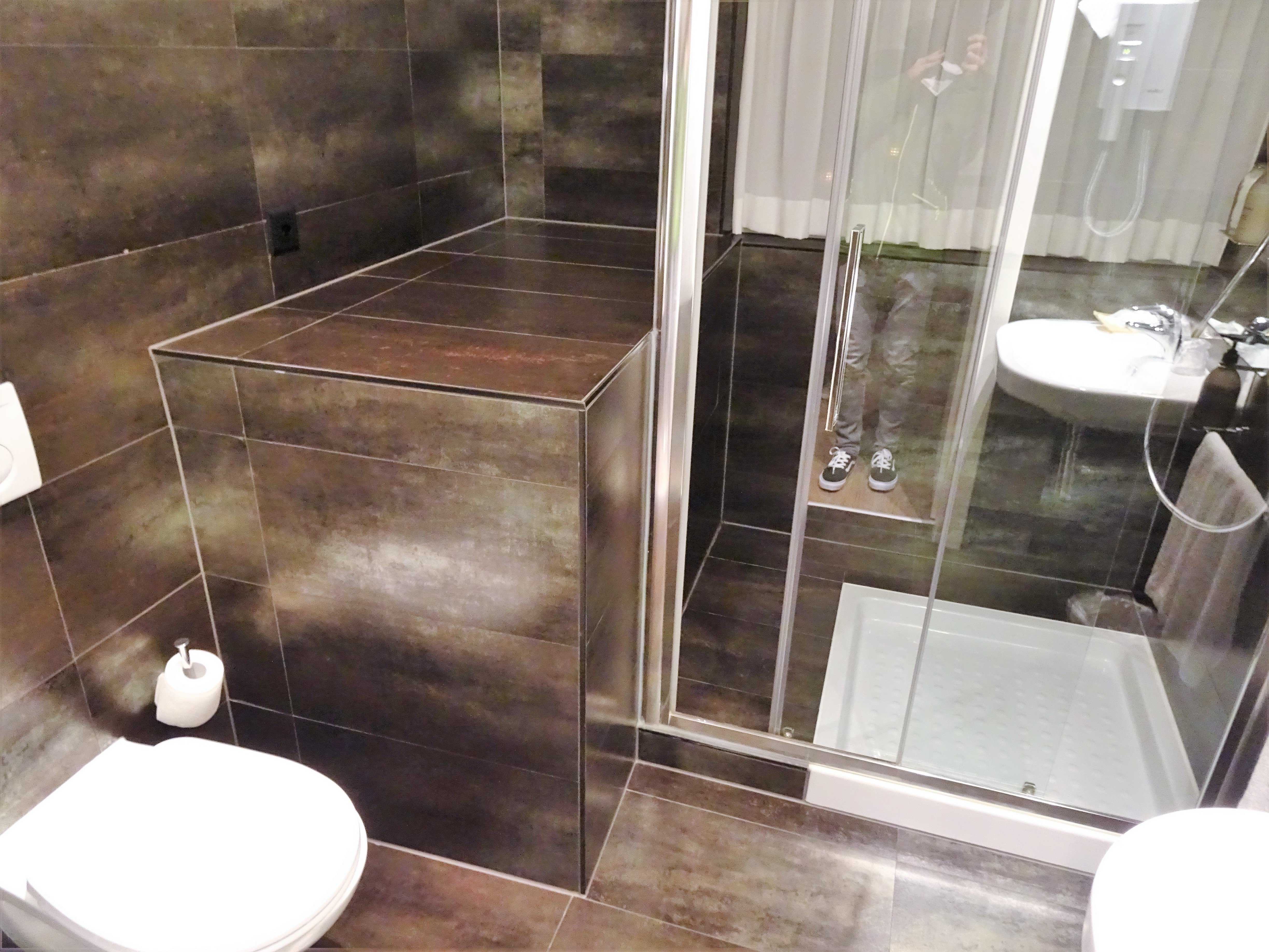 Hotel and SPA Internazionale-浴室
