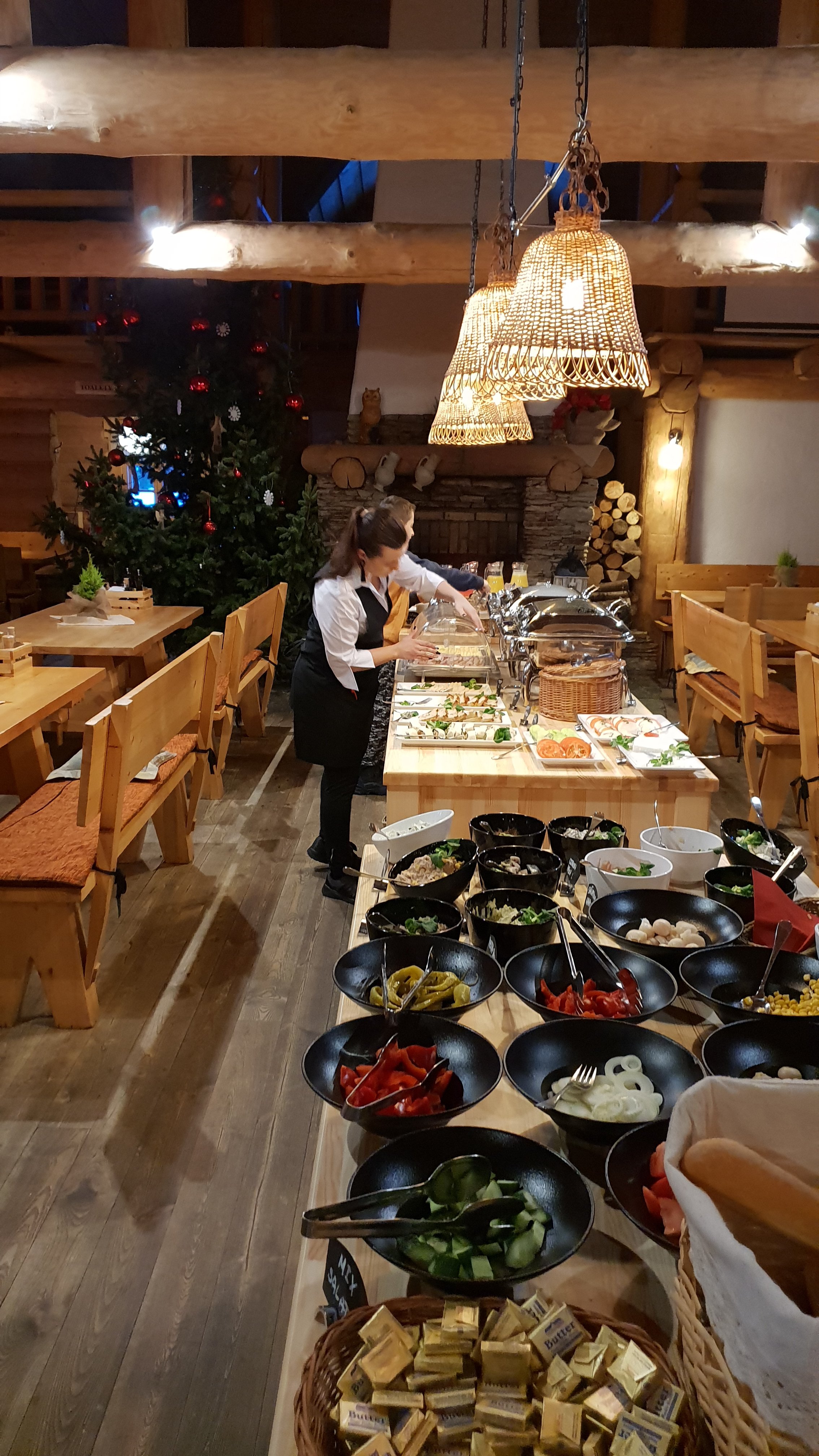 Pensjonat Puchaczowka-餐饮