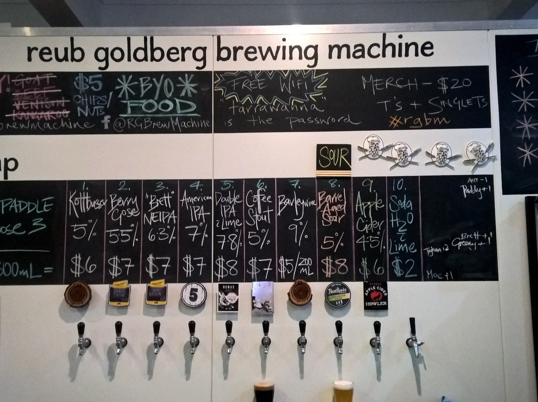 East Corrimal旅游景点-Reub Goldberg Brewing Machine