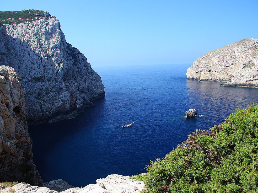 Capo Caccia Vertical Cliffs景点图片