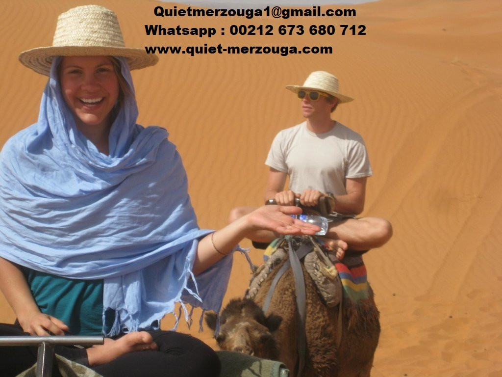 Quiet Merzouga Desert-梅如卡必去景点