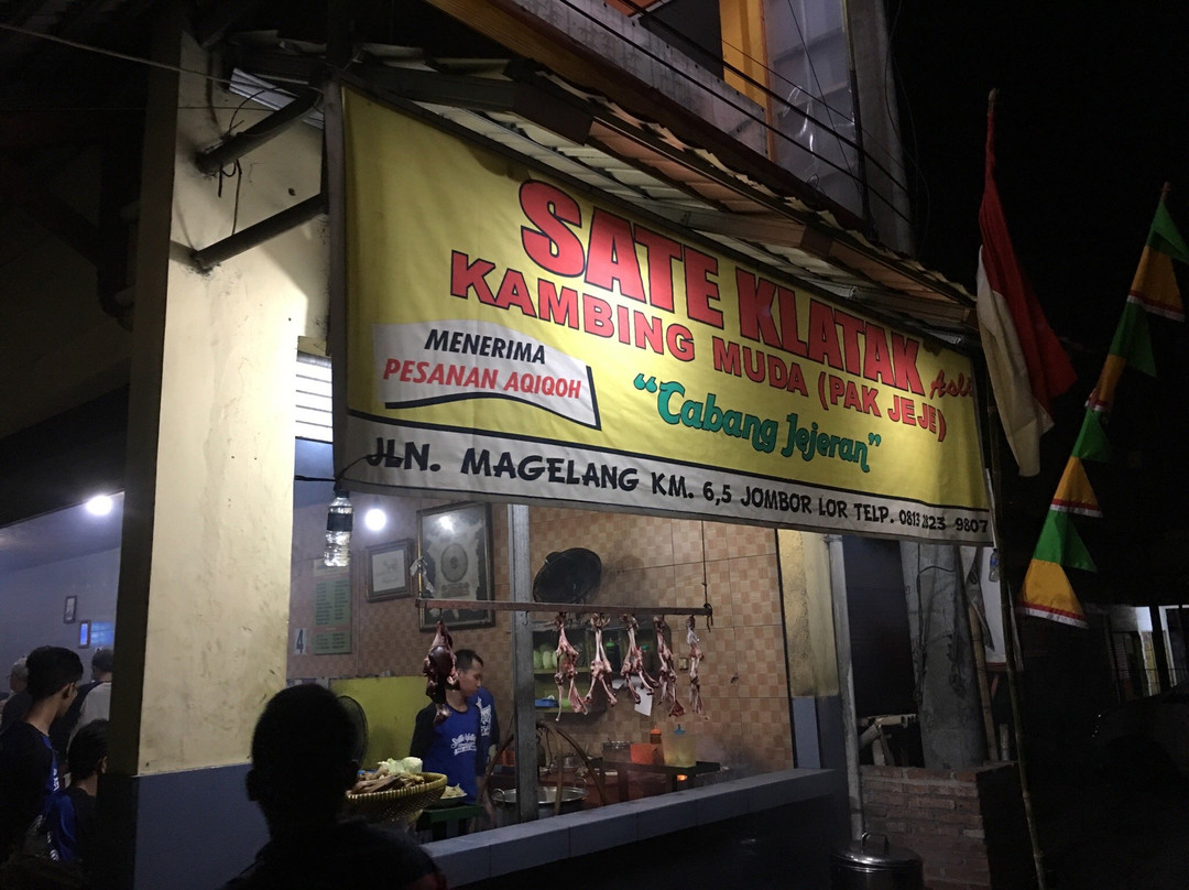Sate Klatak Pak Jeje