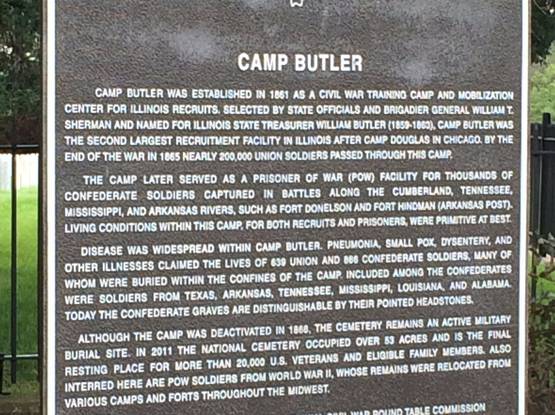 Camp Butler National Cemetery-斯普林菲尔德必去景点