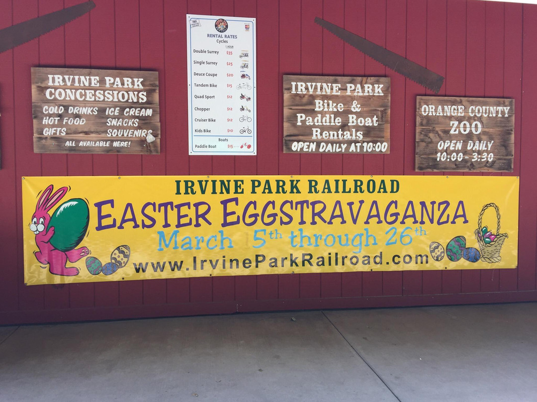 Irvine Park Railroad-橘子郡必去景点
