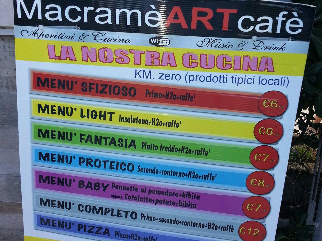 Macrame'art Cafe'-阿尔巴阿德里亚蒂卡必去景点