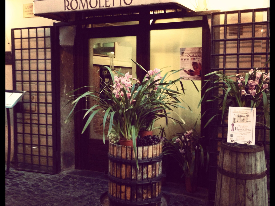 Monte Porzio Catone餐馆和美食-Cantina Romoletto