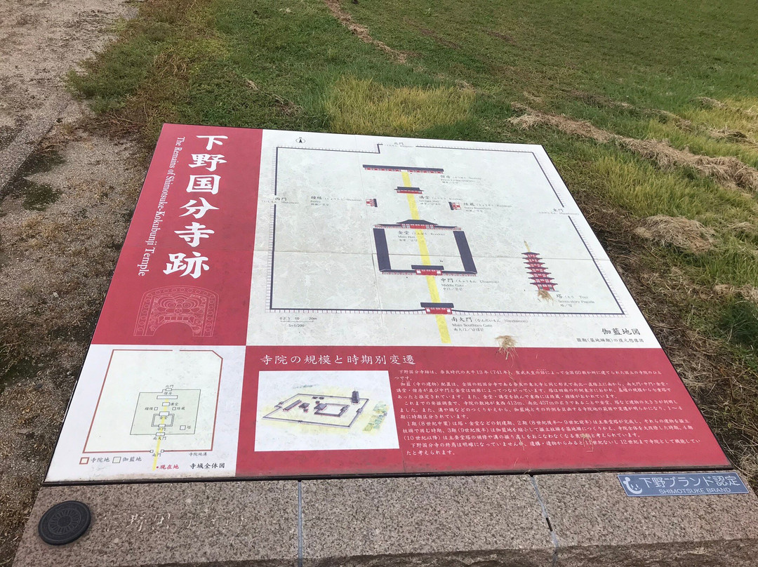 Shimotsuke Kokubun-ji Temple Remains-下野市必去景点