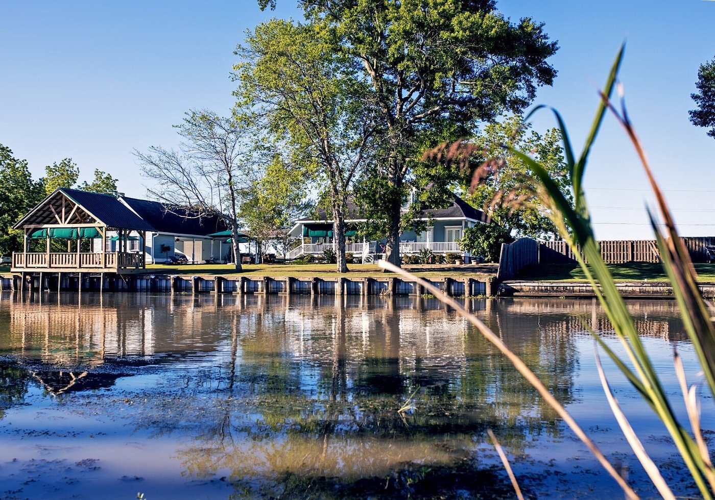A Chateau on the Bayou Bed & Breakfast-浴室