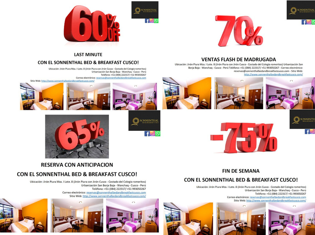 San Sebastian酒店住宿-Cozy San Borja Hotel Boutique