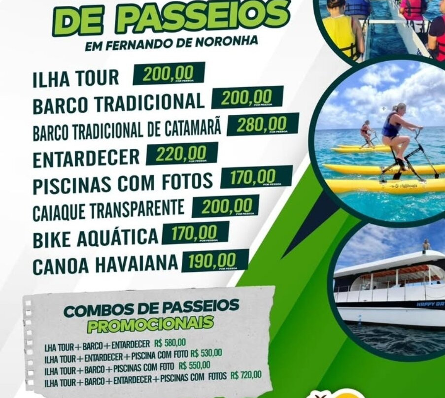 Noronha Vibes Passeios-费尔南多-迪诺罗尼亚群岛必去景点