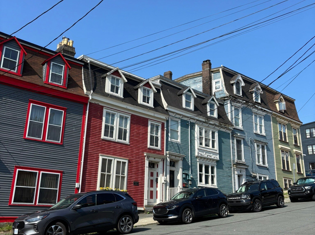 Jellybean Row Houses-圣约翰必去景点