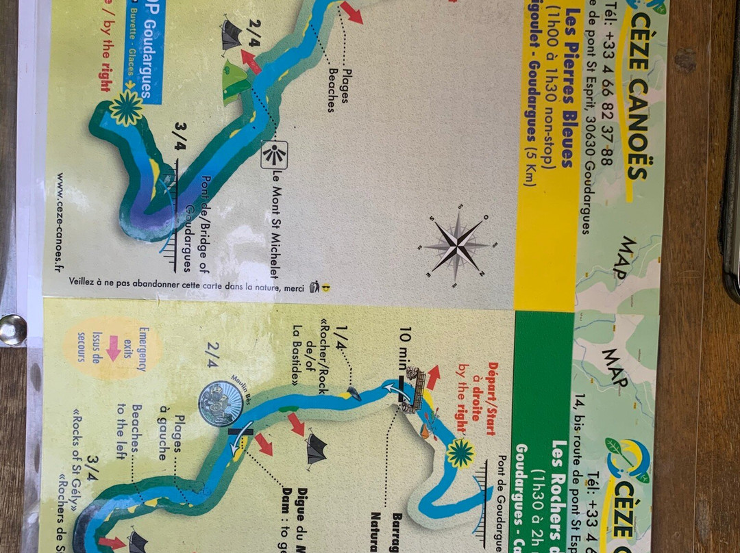 Cèze Canoës-Goudargues必去景点