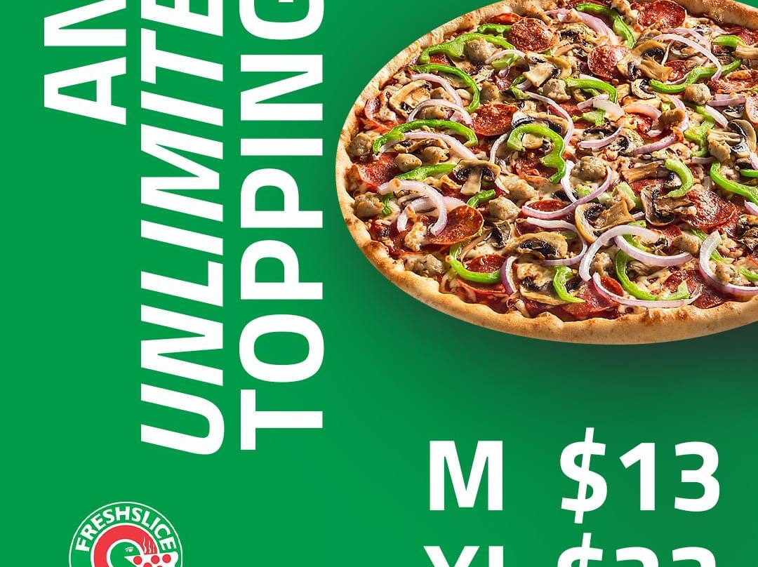 高贵林市餐馆和美食-Freshslice Pizza