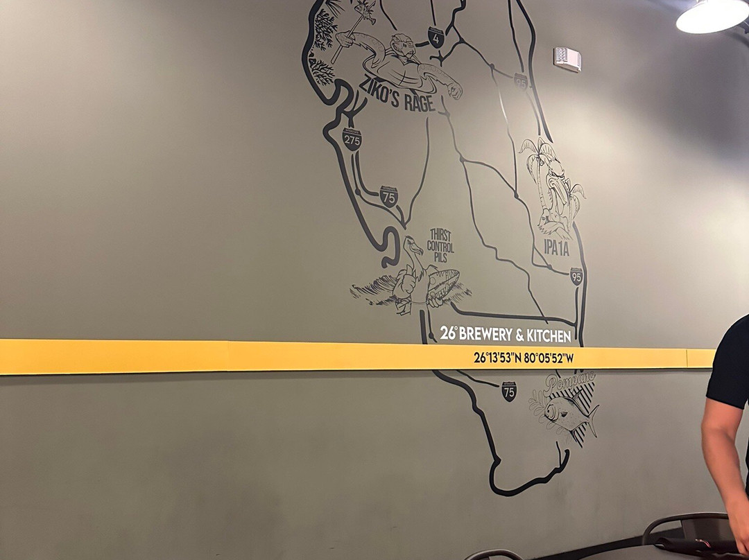 26 Degree Brewing Company-庞帕诺比奇必去景点