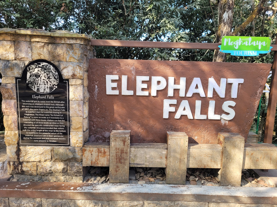Elephant Falls-西隆必去景点