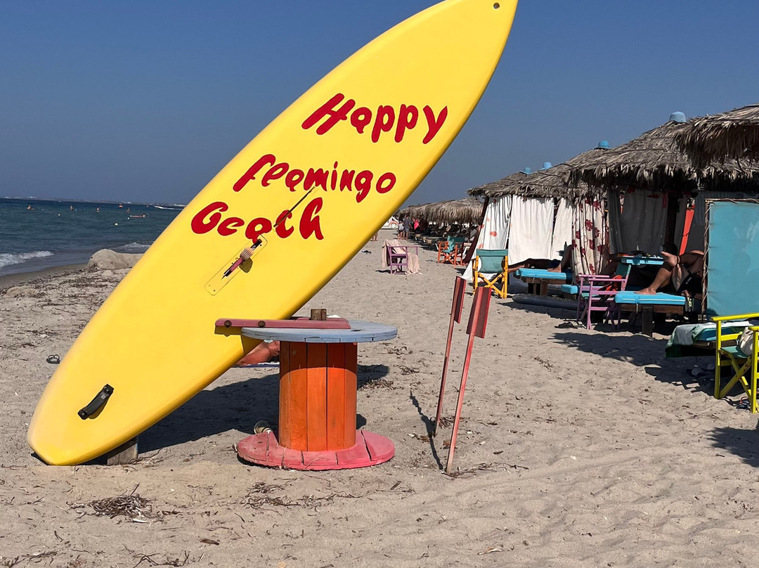 Happy Flamingo Beach-Tigaki必去景点