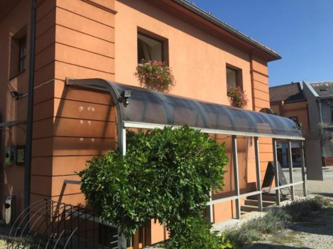Tyn nad Becvou酒店住宿-Zamecky Hotel Zlaty Orel