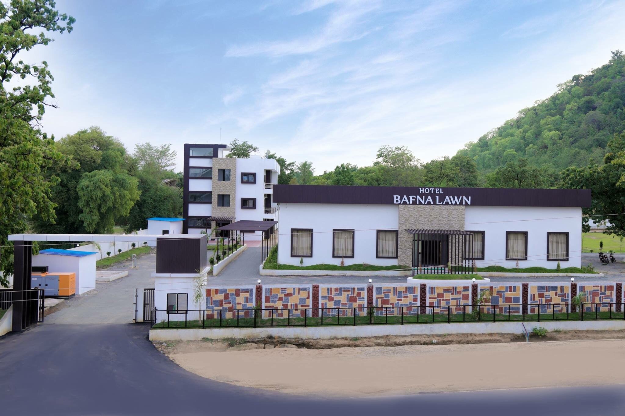 Hotel Bafna Lawn-浴室