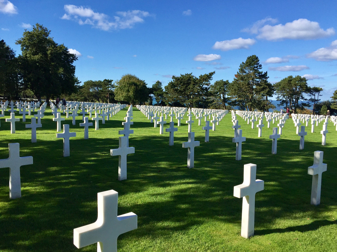 奥马哈海滩美军墓地景点图片