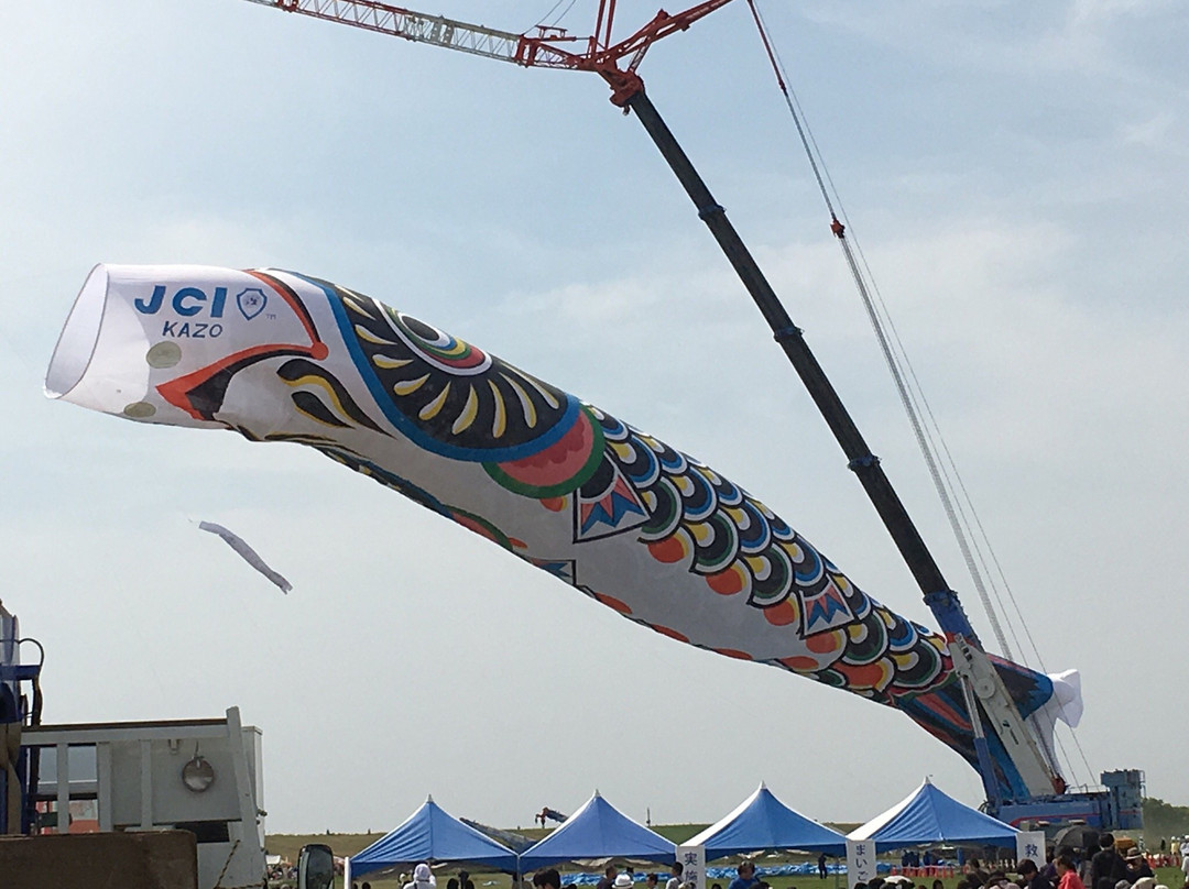 Tonegawa River Kasenjiki Green Space Park