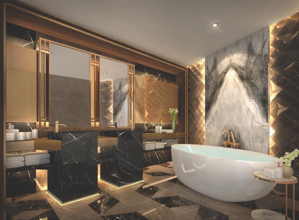 Velero Hotel Doha Lusail-浴室