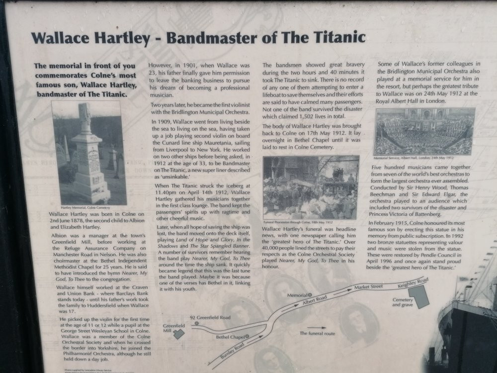 Wallace Hartley Memorial景点图片
