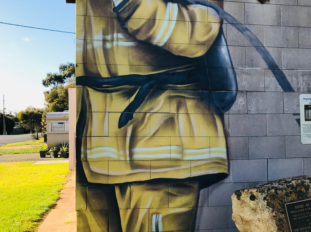 Georgia Goodie Fireman Mural