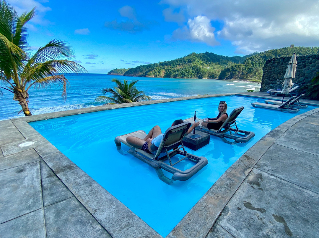 Pagua Bay House Oceanfront Cabanas主图