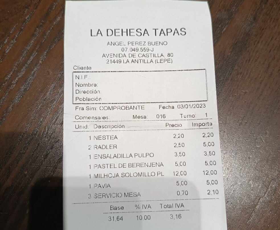 La Dehesa Tapas主图