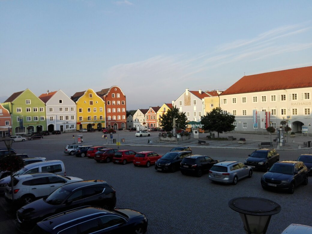 Der Marktplatz von Obernberg am Inn景点图片