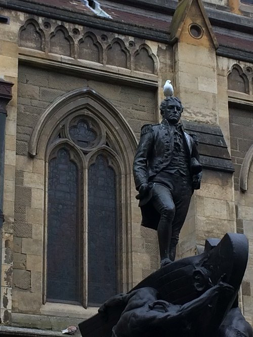 Captain Matthew Flinders Statue-墨尔本必去景点