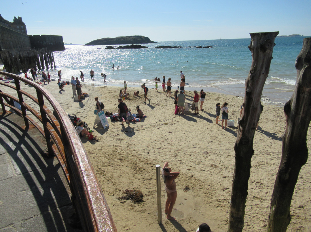 Plage de l'Eventail-圣马洛必去景点
