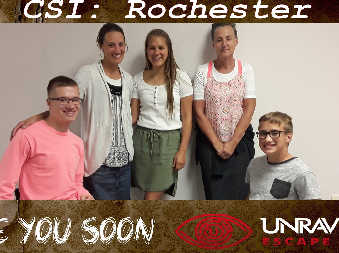 UNRAVELED Escape Room-罗切斯特必去景点