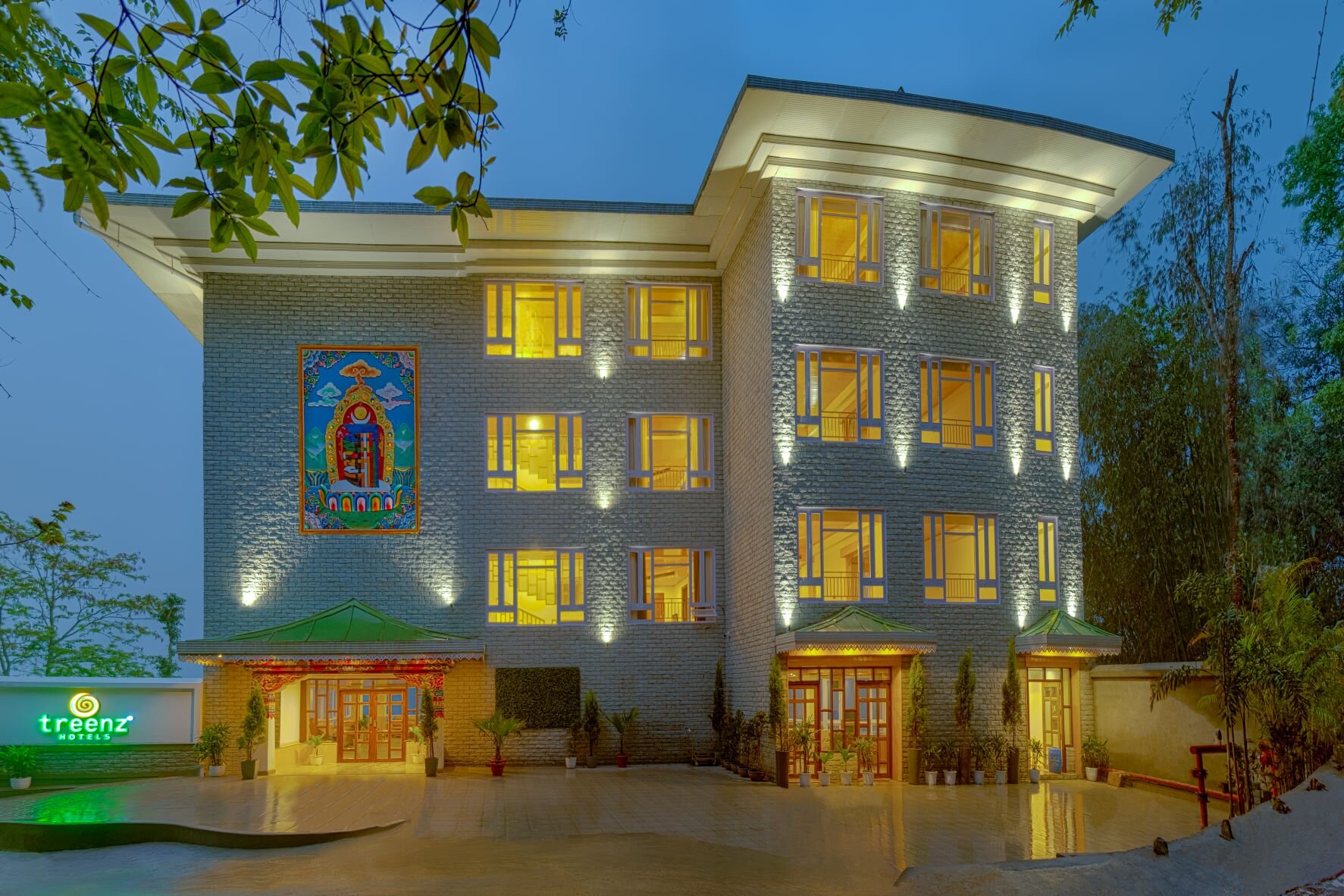 Treenz Hotels-浴室