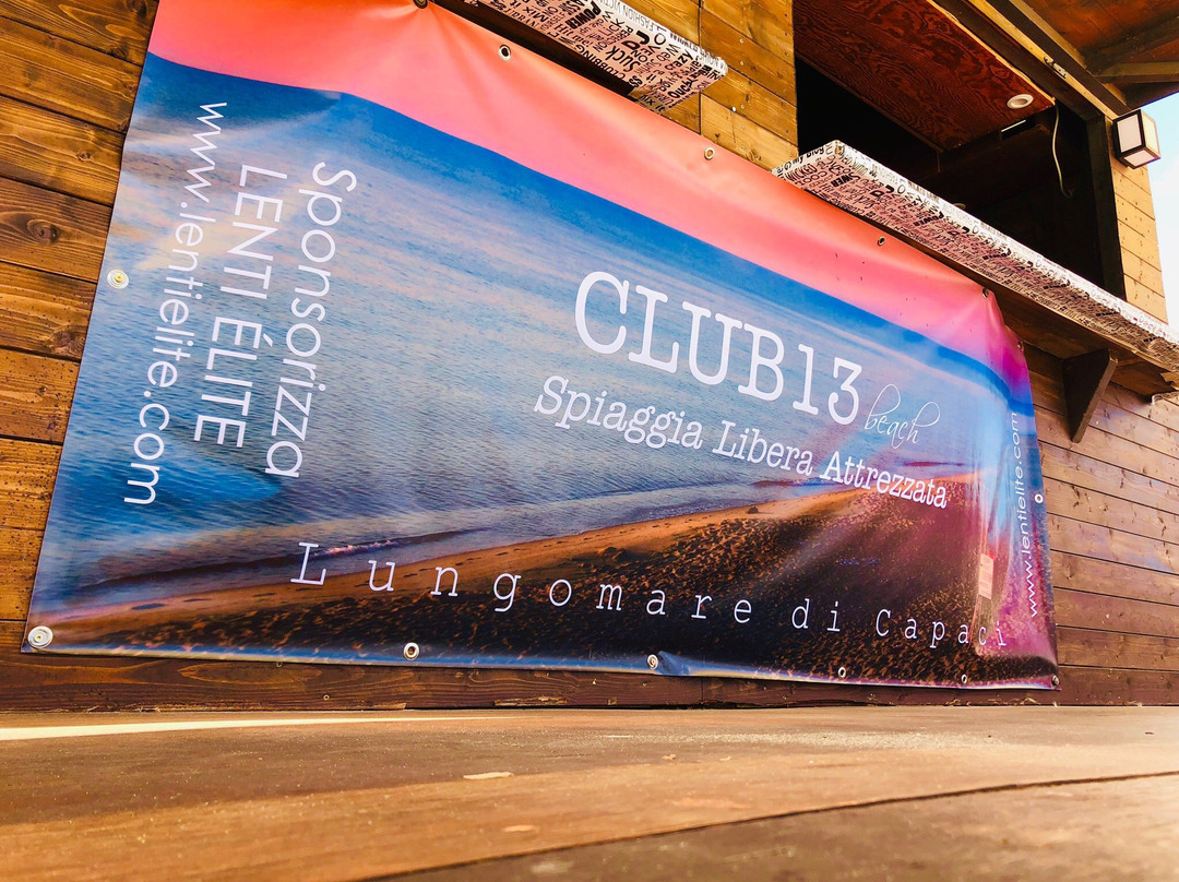 Club13 Beach-Capaci必去景点