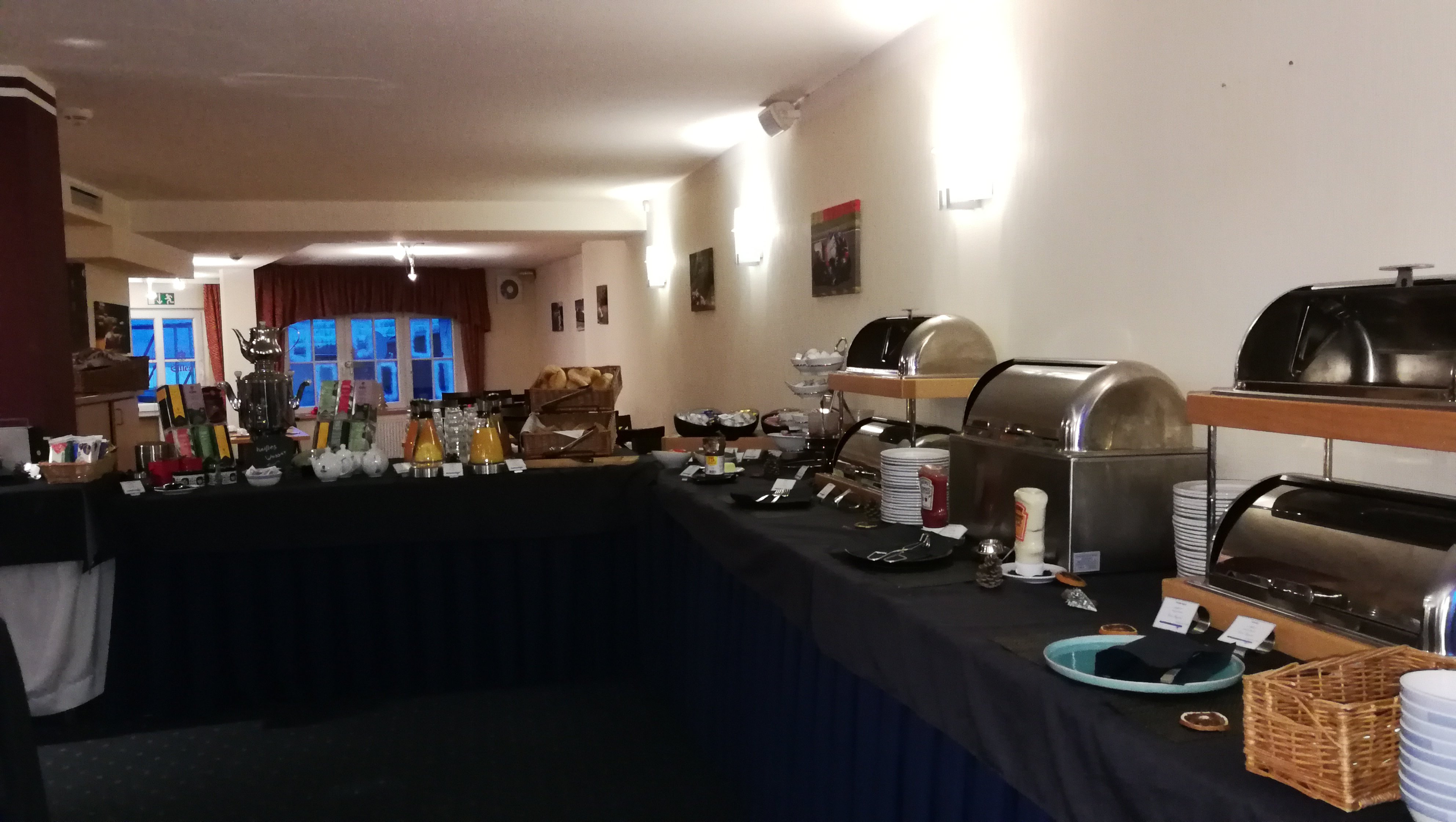 Hotel Blaue Ecke-餐饮