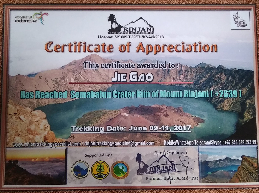 Rinjani Trekking Specialist景点图片