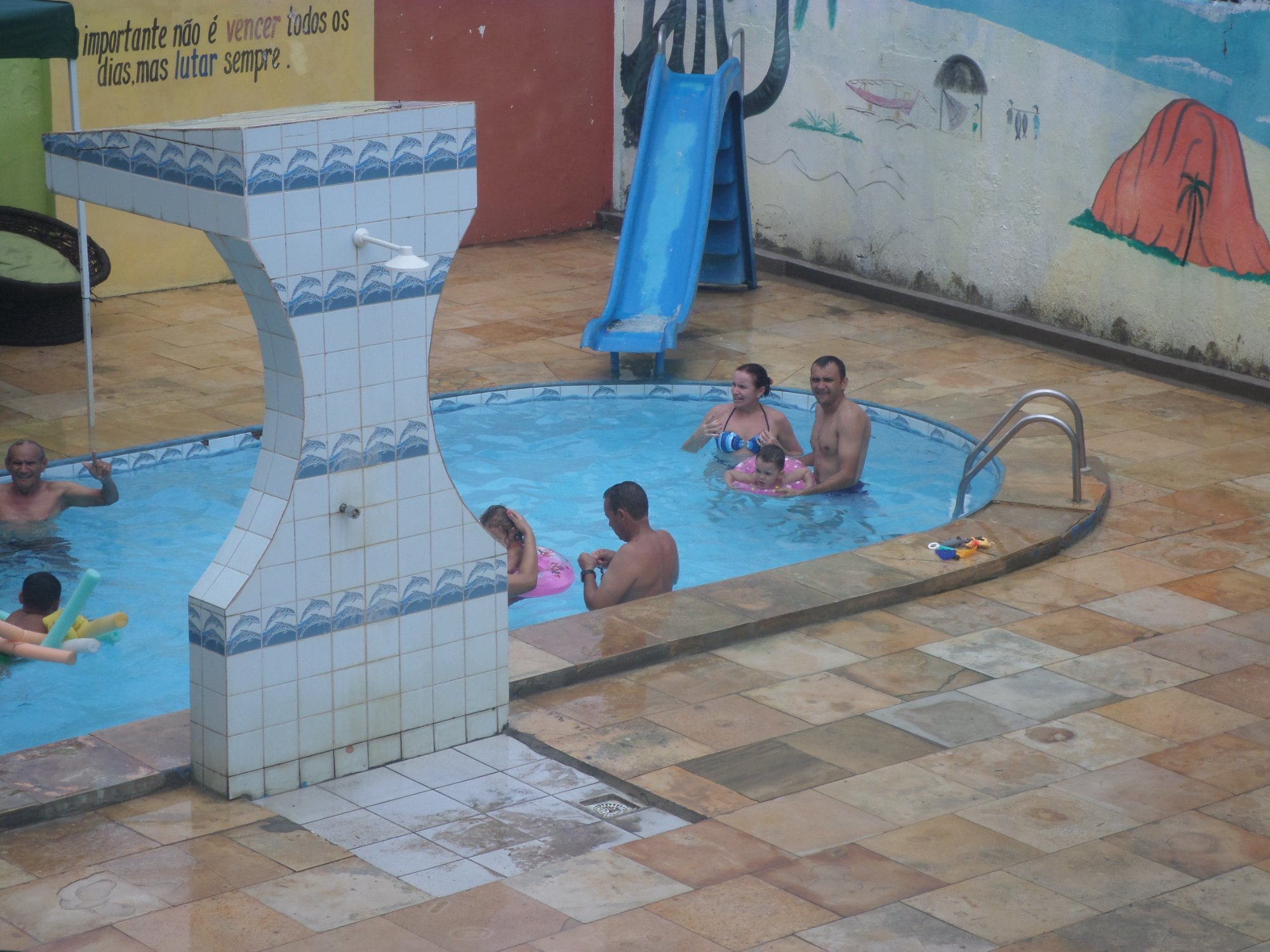 Pousada Casa de Praia-泳池