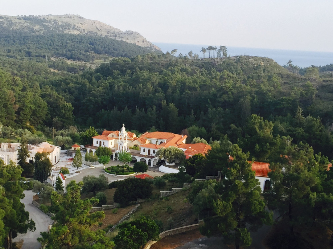 Lardos旅游景点-Monastery of Panagia Ypseni