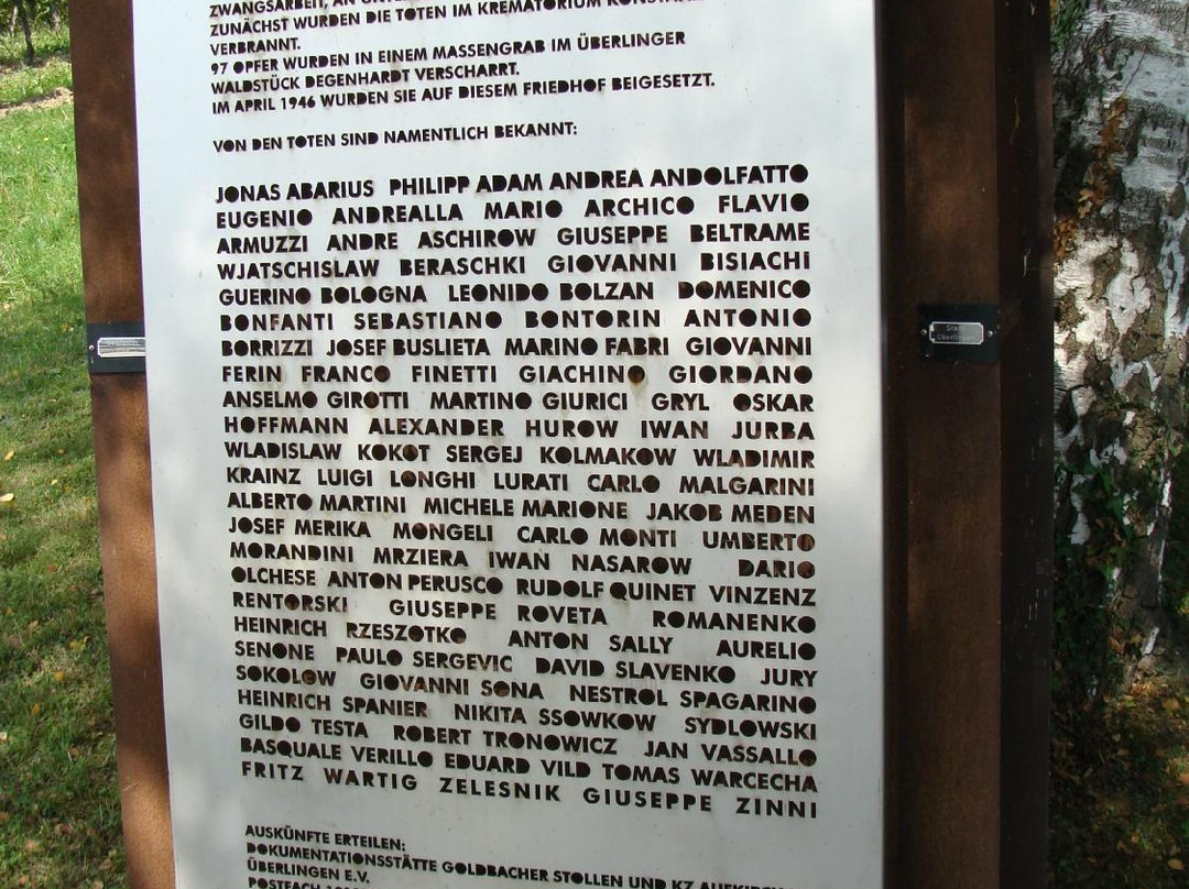 KZ-Friedhof Birnau-Uhldingen Mühlhofen必去景点