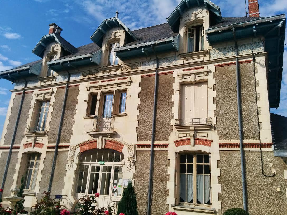 La Villa Bleue de Mauleon-浴室