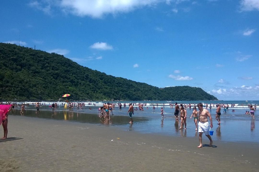 Canto do Forte Beach-普拉亚格兰德必去景点