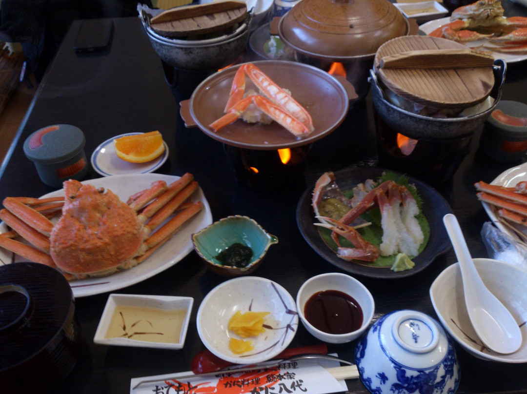 香美町餐馆和美食-Kani Hachidai Rengatei