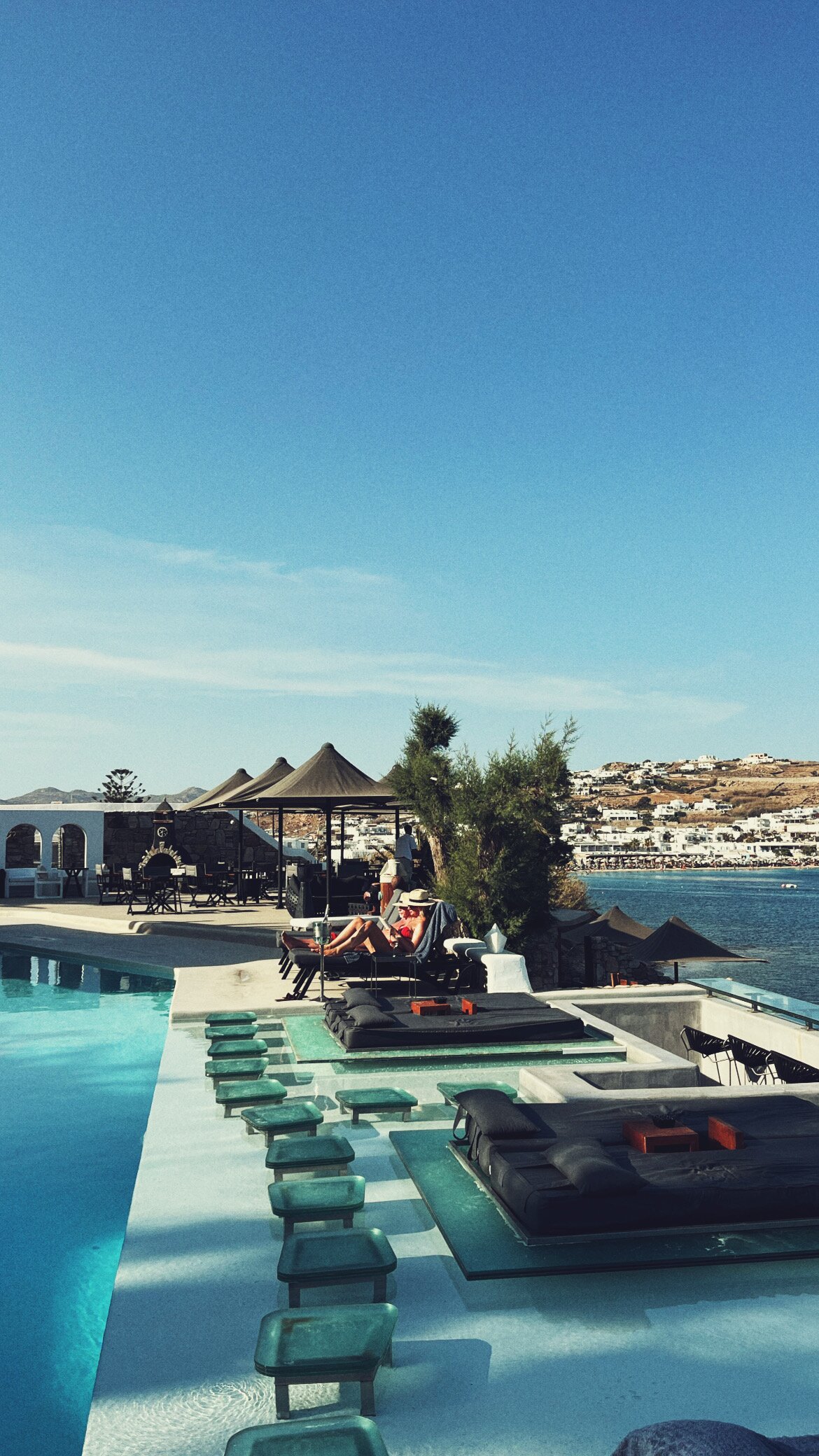 Kivotos Mykonos-泳池