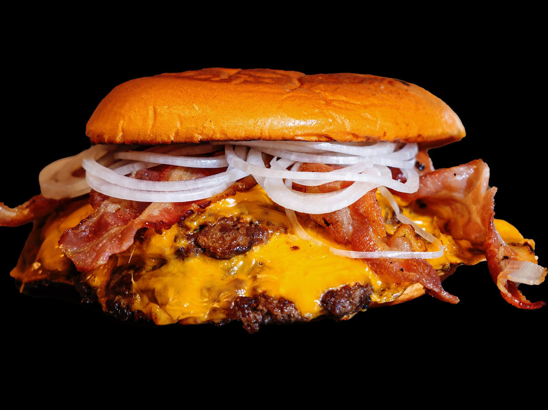 Mr. Fib The First Black Angus Smash Burger
