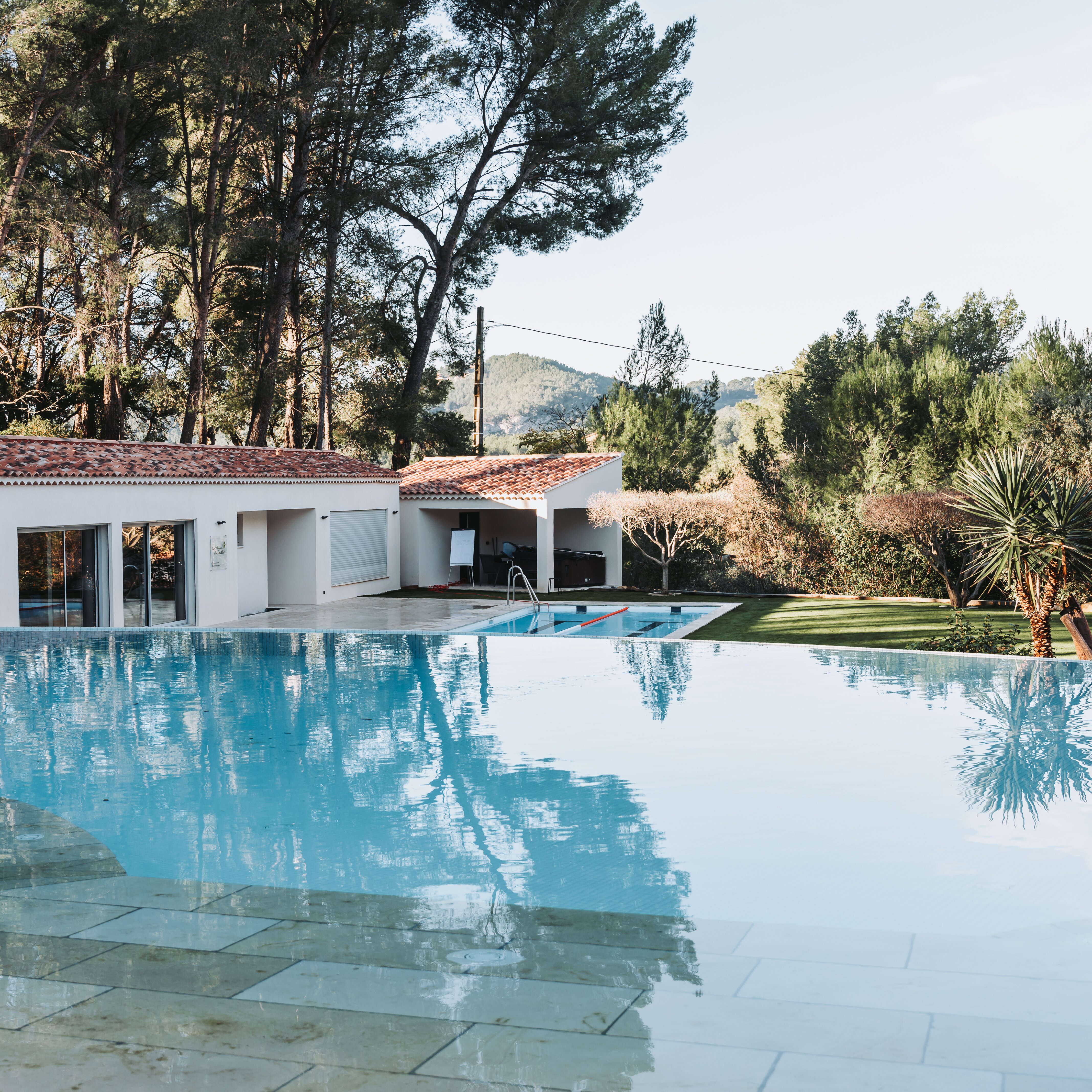 La Maison du Castellet-泳池