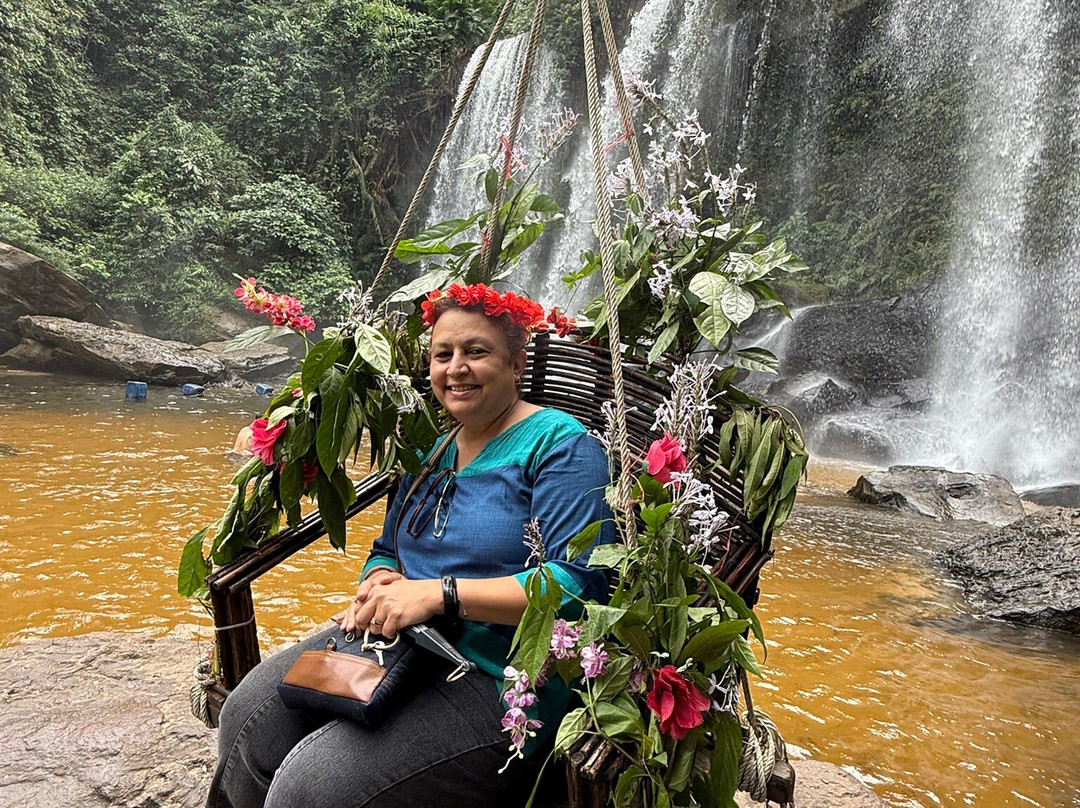 Phnom Kulen Waterfall景点图片