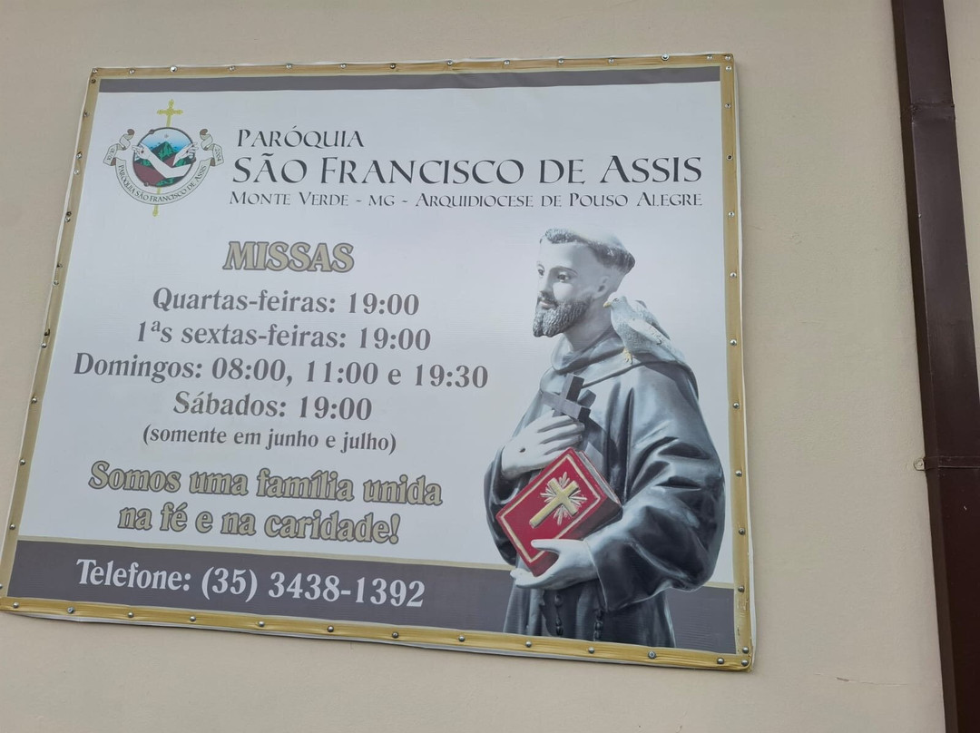 Acólitos Paróquia São Francisco de Assis Monte Verde-MG-蒙特贝尔德必去景点